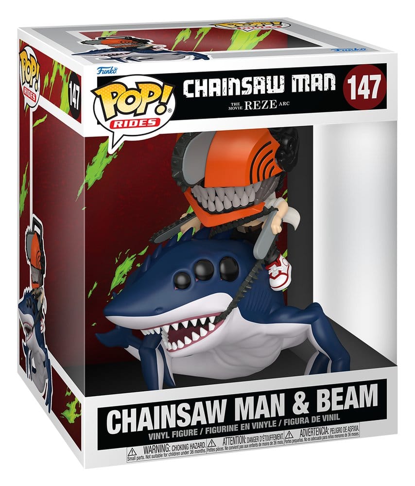Chainsaw Man – POP Rides CSM & Beam (15 cm)